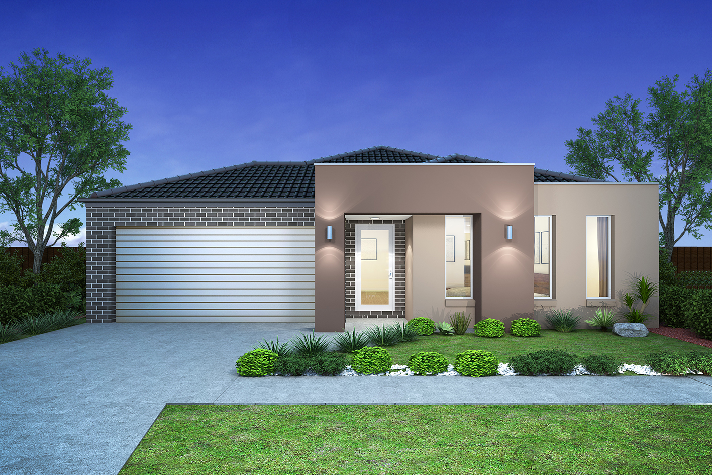 Romsey 240 New Homes Melbourne New Home Designs
